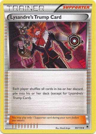 Lysandre's Trump Card 99/119-Kantocards