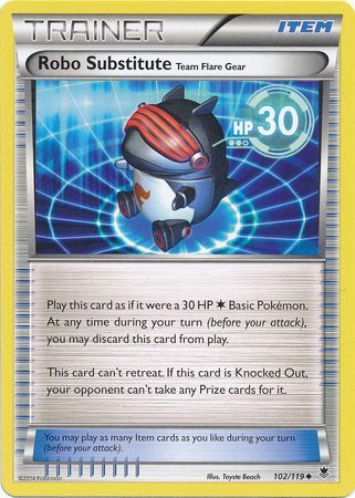 Robo Substitute 102/119-Kantocards