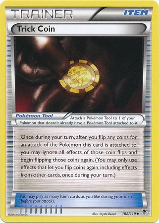 Trick Coin 108/119-Kantocards