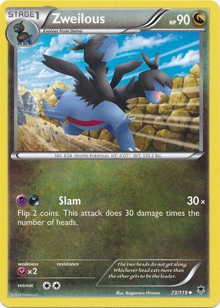 Zweilous 73/119-Kantocards