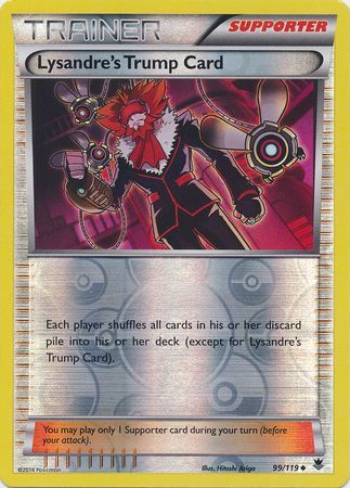 Lysandre's Trump Card 99/119 - Reverse Holo-Kantocards