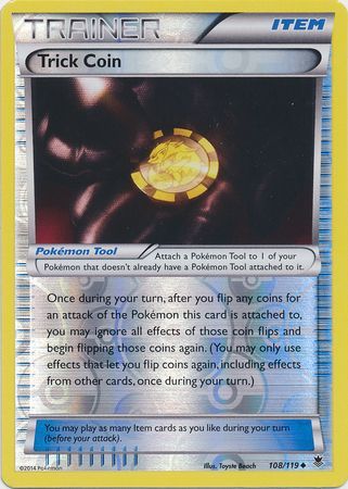 Trick Coin 108/119 - Reverse Holo-Kantocards