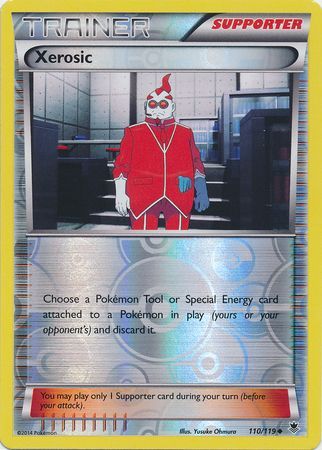 Xerosic 110/109 - Reverse Holo-Kantocards
