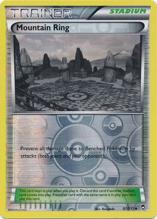 Mountain Ring 97/111 - Reverse Holo-Kantocards