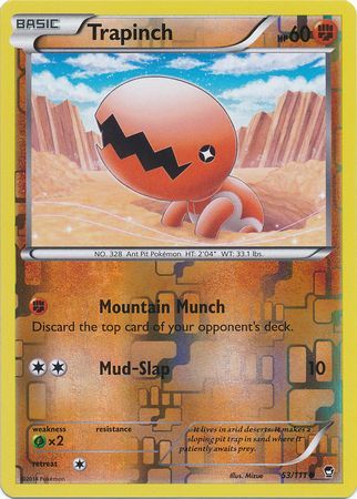 Trapinch 53/111 - Reverse Holo-Kantocards