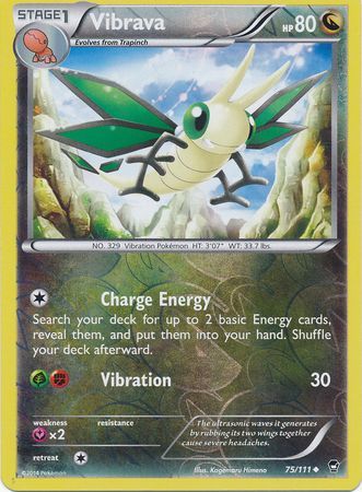Vibrava 75/111 - Reverse Holo-Kantocards