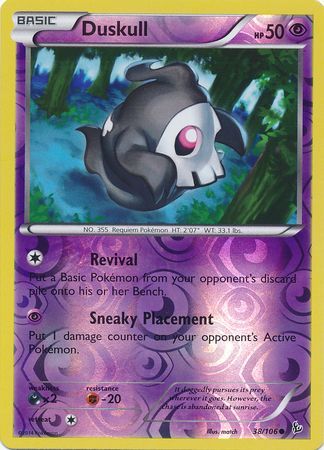 Duskull 38/106 - Reverse Holo-Kantocards