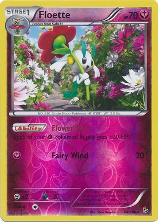 Floette 64/106 - Reverse Holo-Kantocards