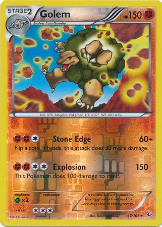 Golem 47/106 - Reverse Holo-Kantocards