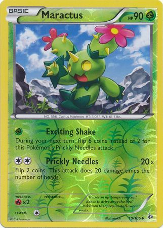 Maractus 10/106 - Reverse Holo-Kantocards