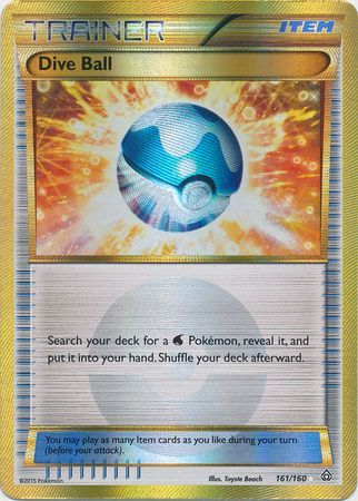 Dive Ball 161/160-Kantocards