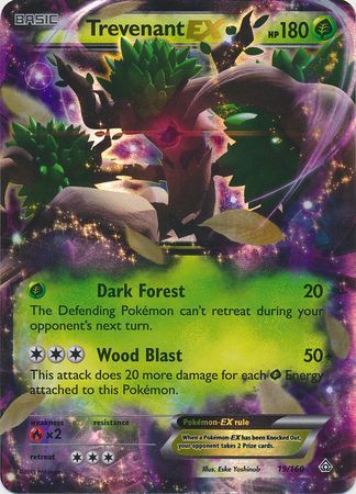 Trevenant EX 19/160-Kantocards