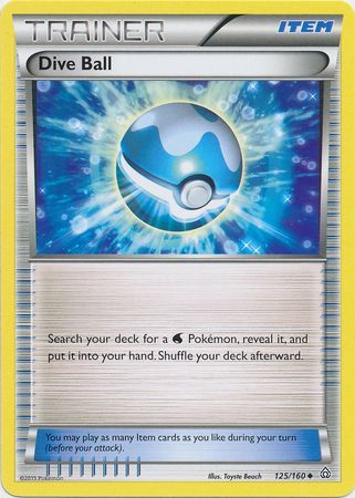 Dive Ball 125/160-Kantocards