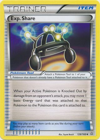Exp. Share 128/160-Kantocards