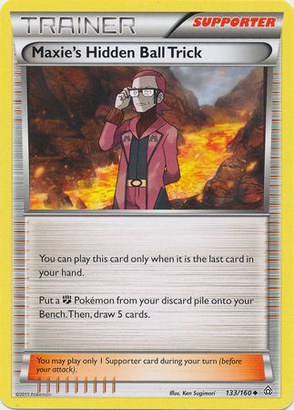 Maxie's Hidden Ball Trick 133/160-Kantocards