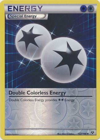 Double Colorless Energy 130/146 - Reverse Holo-Kantocards