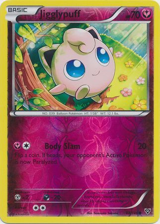 Jigglypuff 88/146 - Reverse Holo-Kantocards