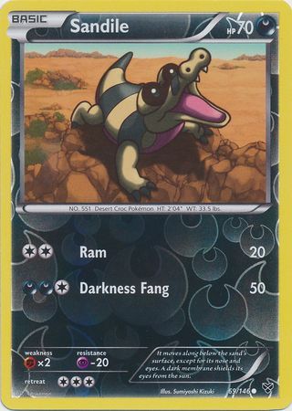Sandile 69/146 - Reverse Holo-Kantocards