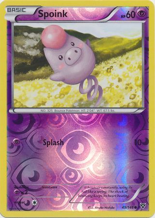 Spoink 49/146 - Reverse Holo-Kantocards