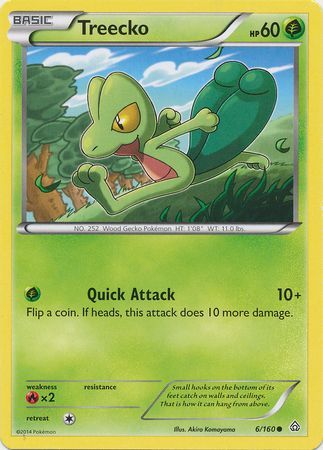 Treecko 6/160-Kantocards