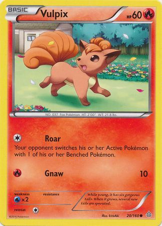 Vulpix 20/160-Kantocards