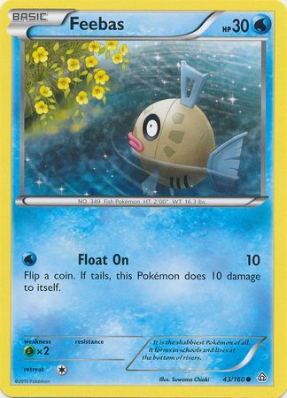 Feebas 43/160-Kantocards