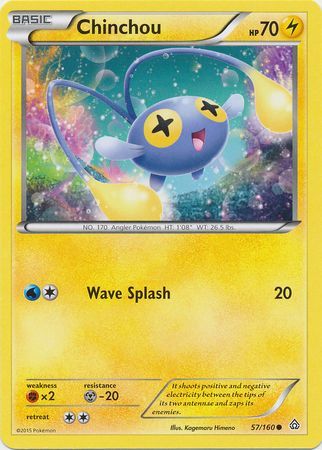 Chinchou 57/160-Kantocards