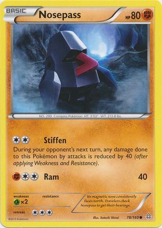 Nosepass 78/160-Kantocards