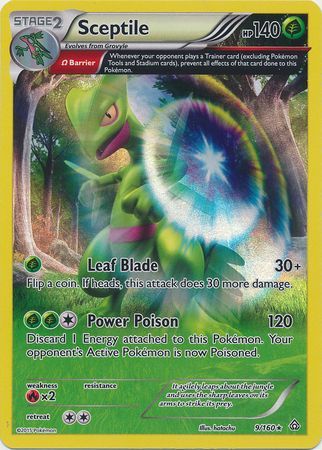 Sceptile 9/160-Kantocards