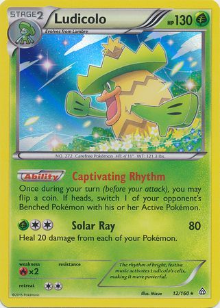 Ludicolo 12/160-Kantocards