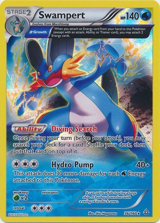Swampert 36/160-Kantocards