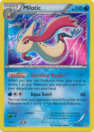 Milotic 44/160-Kantocards