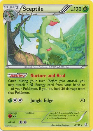 Sceptile 8/160-Kantocards
