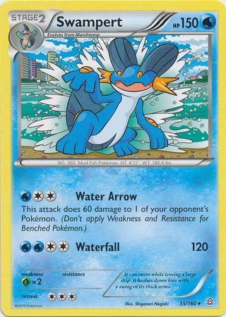 Swampert 35/160-Kantocards