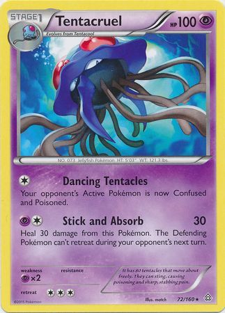 Tentacruel 72/160-Kantocards