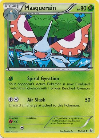 Masquerain 14/160-Kantocards