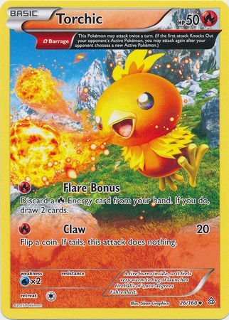 Torchic 26/160-Kantocards