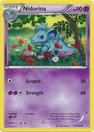 Nidorina 67/160-Kantocards