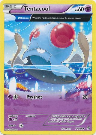 Tentacool 71/160-Kantocards