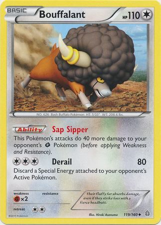 Bouffalant 119/160-Kantocards