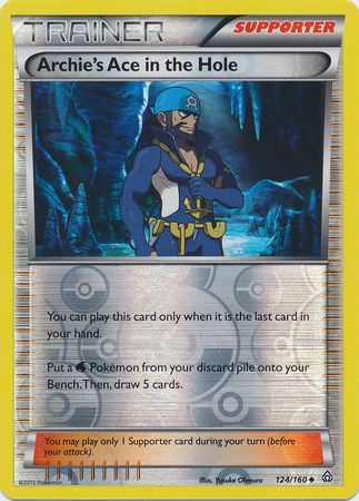 Archie's Ace in the Hole 124/160 - Reverse Holo-Kantocards
