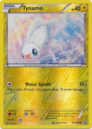 Tynamo 62/160 - Reverse Holo-Kantocards