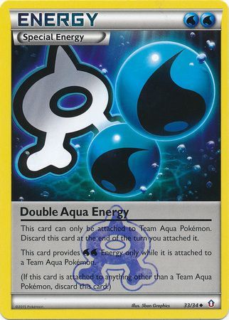 Double Aqua Energy 33/34-Kantocards