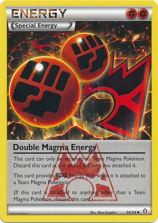 Double Magma Energy 34/34-Kantocards