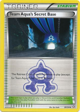 Team Aqua's Secret Base 28/34-Kantocards