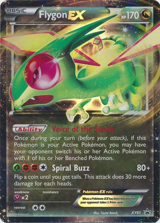 Flygon EX XY61-Kantocards