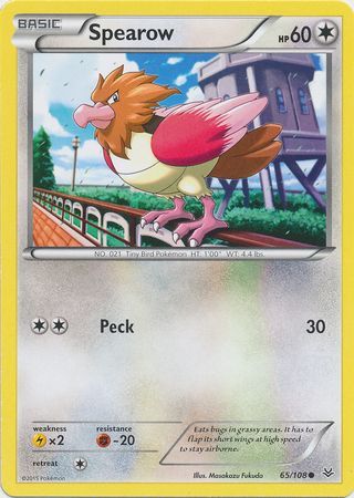 Spearow 65/108-Kantocards