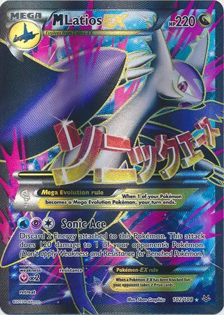 Mega Latios EX 102/108-Kantocards