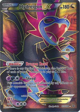 Hydreigon EX 103/108-Kantocards