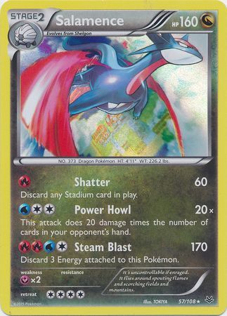 Salamence 57/108-Kantocards
